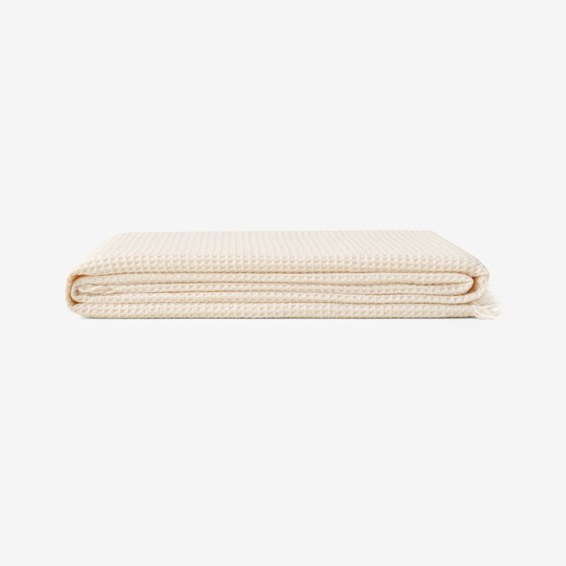 Lesli Throw Blanket, Beige