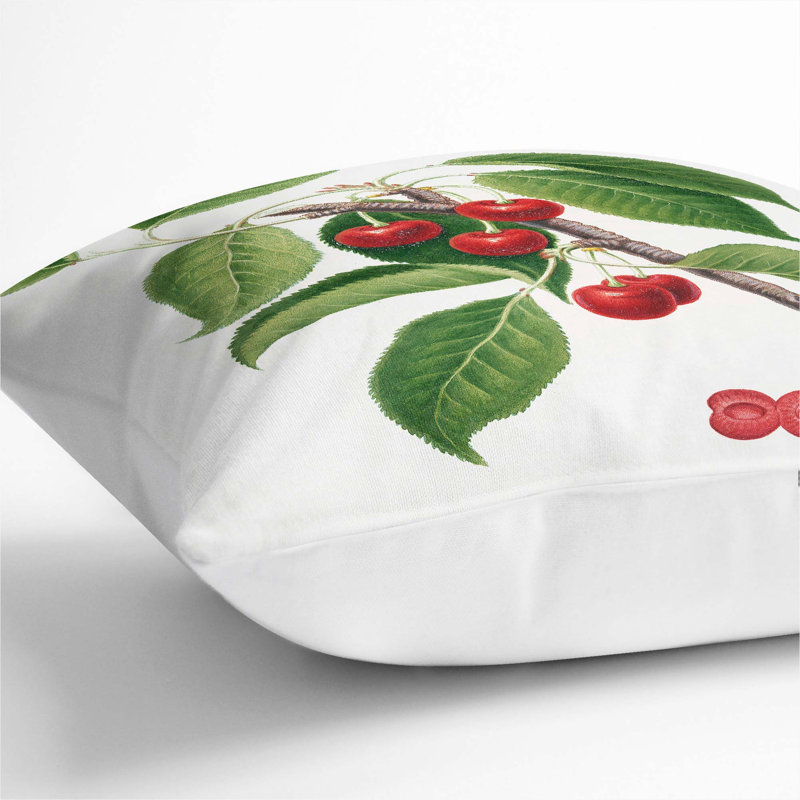 Square Cushion, 55cm H x 55cm W x 20cm D, White