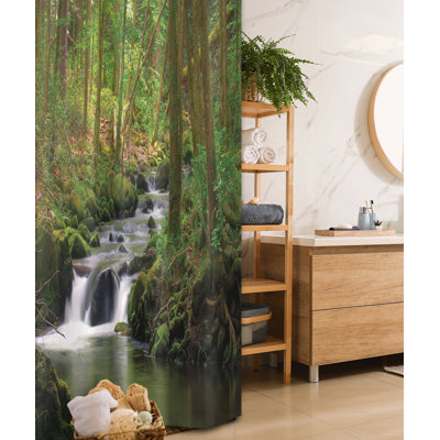 Odaliz Shower Curtain with Hooks Included