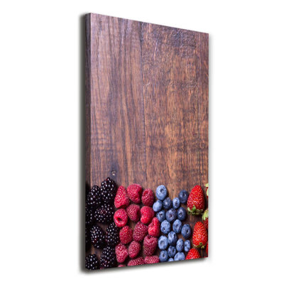 Forest Fruits - Wrapped Canvas Print