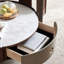 2 tables gigognes abstraites avec rangement Abstract