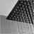 16" Matte Black Bathroom Luxury shower head