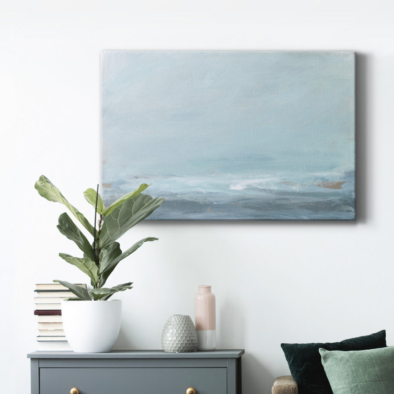 «Soft Sea Mist I», reproduction sur toile tendue, H 18 po x l 12 po x P 1 po