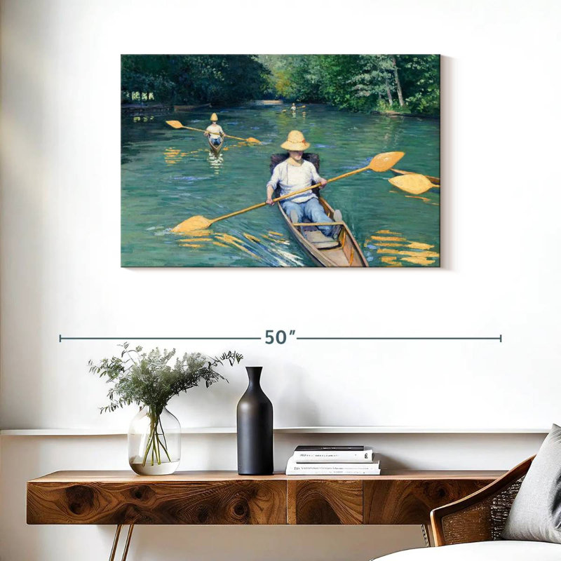 Senne Skiffs 1877, 24" H x 36" W