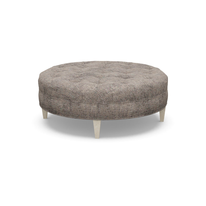 Round Ottoman, 2243-80, Sandstone