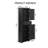 Freestanding Linen Cabinet With Drawer And Adjustable Shelf-168425053