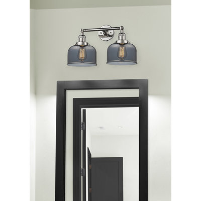 Bell 2 Light 19" Bath Vanity Light