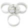 Ring Acrylic LED Flush Ceiling Light