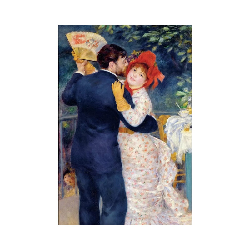 A Dance in the Country, 1883 - Giclée sur toile tendue avec châssis, H 60 po x l 40 po