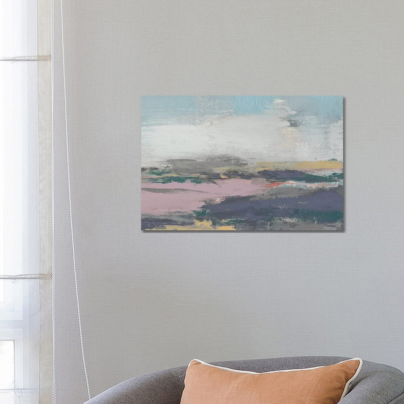 Pretty Horizon II by Jennifer Goldberger - Wrapped Canvas Painting, 66.04 cm H x 45.72 cm W x 1.91 cm D