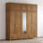 Topazio 86.7" Armoire with Adjustable Shelves, Hanging Rod-3671030