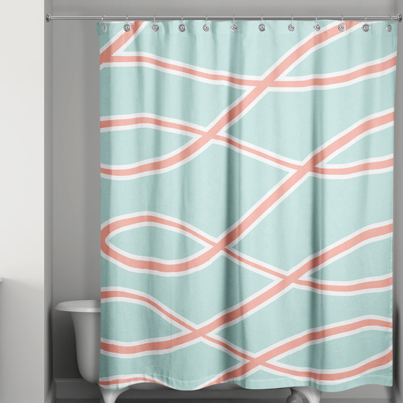 Rideau de douche simple Ampere