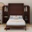 Grand lit escamotable avec garde-robe et tablette de rangement-427118842-427118846