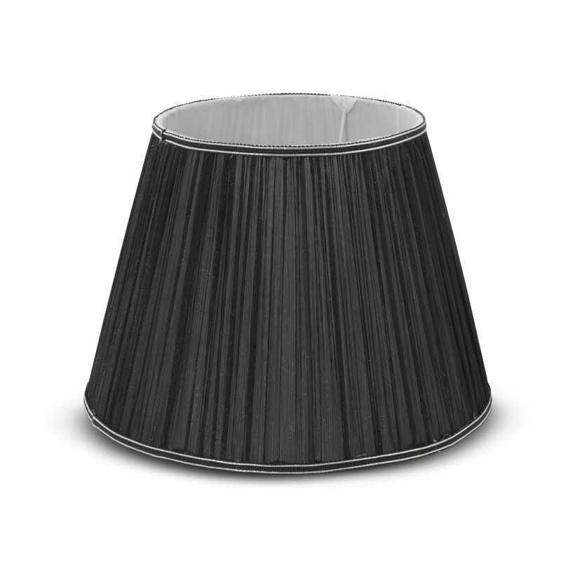 26cm H Polyester Novelty Lamp Shade ( Screw On ), Black