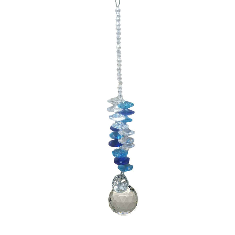 Ornement en forme d'octogone, Bleu