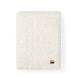 UGG, Bath, Set Of Two Ugg Home Pasha White Thick Bath Towel 3x54 New
