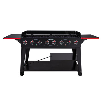 Royal Gourmet 8 - Burner Liquid Propane Gas Grill and Side Tables