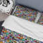 Œuvre d'art graffiti - ensemble de housse de couette moderne - microfibre de polyester-952233186
