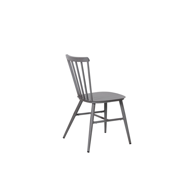 Jacumba 45cm H Stacking Side Chair, Grey