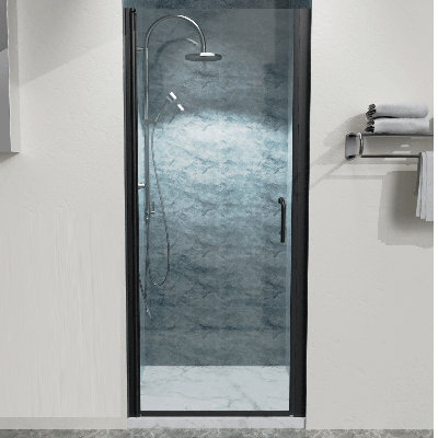 - W x 72'' H Door Semi-Frameless Shower Door with