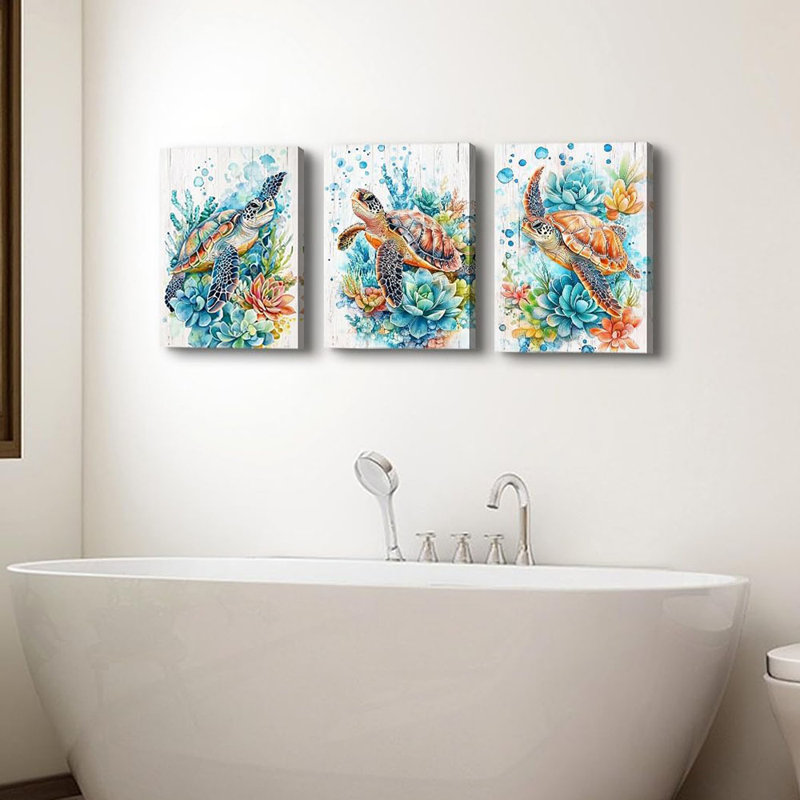 3 Piece Wrapped Canvas Print