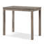 Ensemble de salle à manger à hauteur de comptoir 3 pièces en bois, taupe-130172358