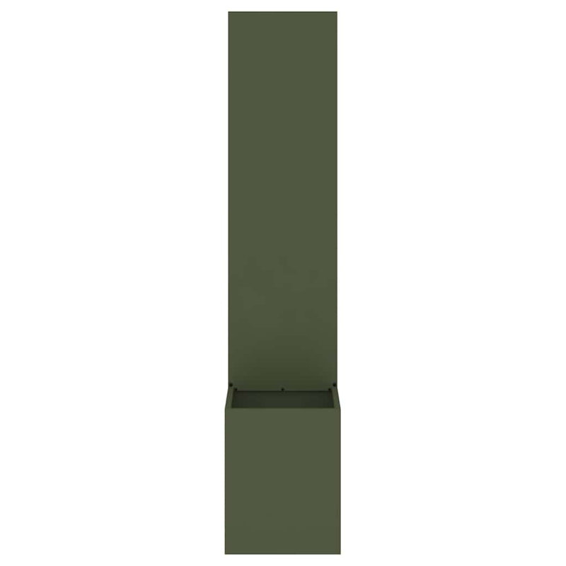 Planter Box, Olive Green, 140cm H x 32cm W x 32cm D