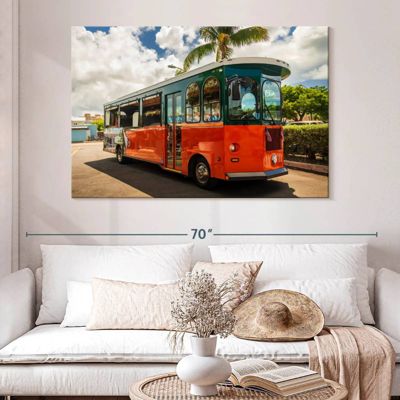 Key West Trriot Bus, H 34 po x l 51 po