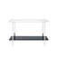 Console moderne en simili marbre miroitant