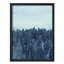 «Woodland Nursery Decor aérienne hiver pin forêt nature petit décor œuvre d'art moderne»-101376403-101376400