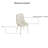 Simple rock plate dining table sets-106847110