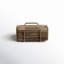 Wallis Godinger Wooden Coaster Set with Holder-49316271