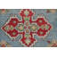 Tapis oriental bleu clair Kazak
