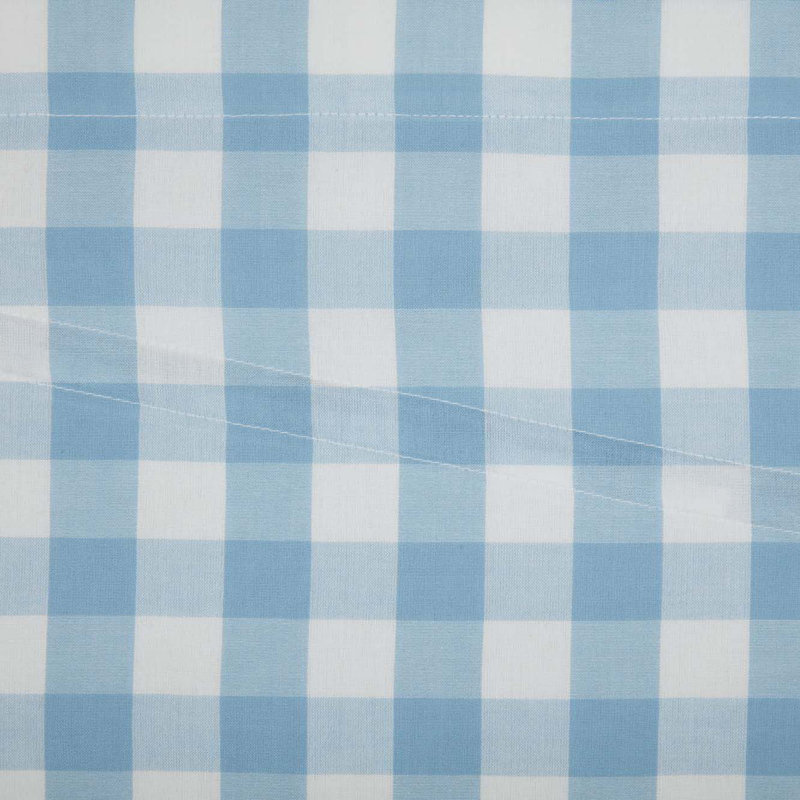  Paire de rideaux obscurcissant avec passe-tringle Annie Buffalo, Bleu gris, L 36 po x L 84 po