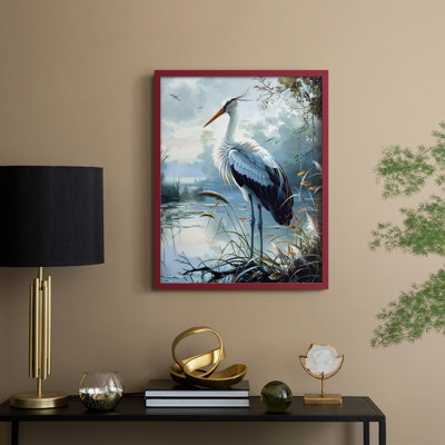 ANIMALS Series XCVI - reproduction encadrée de qualité supérieure - prête à être accrochée - aucun clou requis