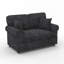 Canapé-lit en chenille avec coussin amovible-1171106375