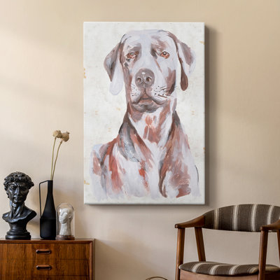Chien assis I - galerie sur mesure