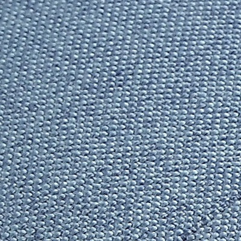 Banc en tissu Charla bleu clair et finition chêne, Bleu clair
