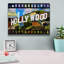 «Hollywood» par Artpoptart, art mural sur toile-1192031788
