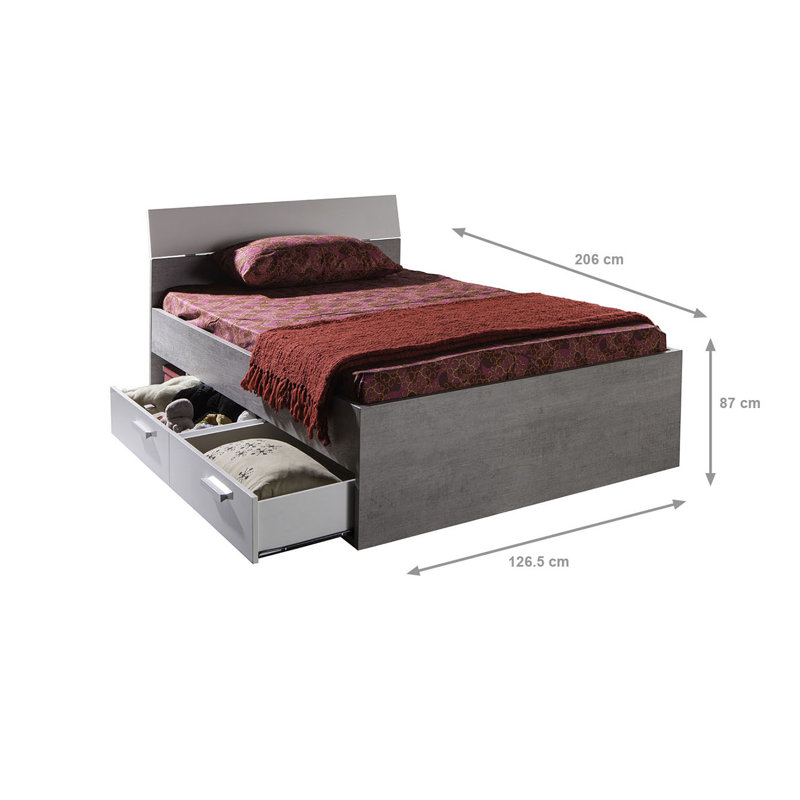 Diwan Small Double (4') Bed