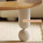 Table basse de style crème en bois massif de haute qualité-106454005