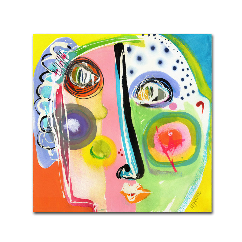 Berkley «Think Too lot», reproduction sur toile tendue, H 18 po x l 18 po