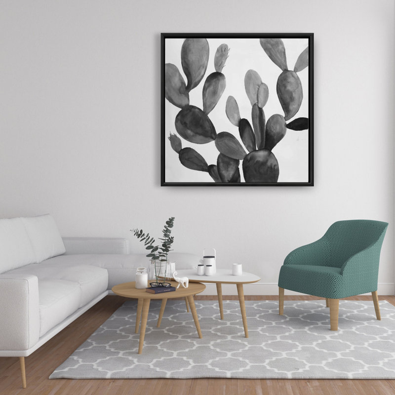 " Grayscale Cactus "
