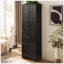 Grande armoire de rangement avec 8 portes et 4 tablettes, parfaite pour organiser et maximiser l'espace dans n'importe quelle pièce-130186457