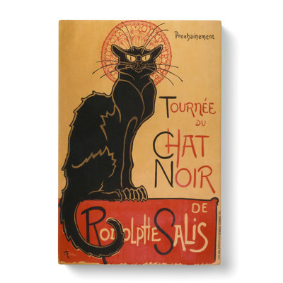 Tournee Du Chat Noir Cat Vol.1 by Theophile Steinlen - Wrapped Canvas Painting