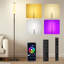 Lampe sur pied d'angle à intensité variable 65 po avec télécommande et interrupteur à glissière-118033422