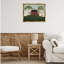 Toile de grange avec paire d'arbres sur toile flottante, conception de Warren Kimble-1196259457-1196259468