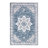 Machine Washable Non-Slip Blue Oriental Area Rug-1222581426