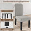 Ensemble de table et de chaises extensibles avec tablette de rangement et chaises rembourrées pour 4 à 8 personnes-1264970080