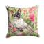  Coussin 14 "chat siamois dans les roses-759414692